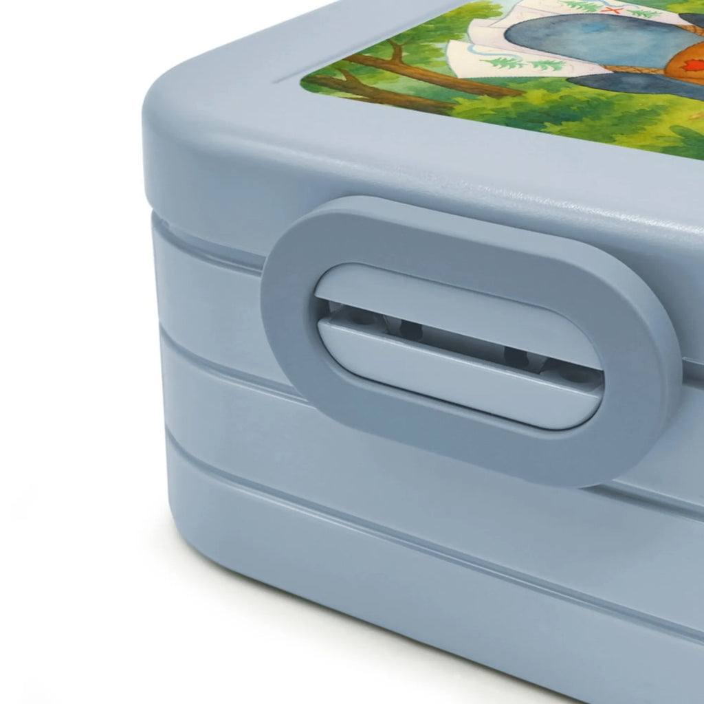 MEPAL Bentobox Pinguin & Maus Wanderer Design Bentobox, Lunchbox, Brotdose, Pinguin, Abenteuer, wandern, Pinguine, Abenteurer, Roadtrip, Wanderlust, Ausflug