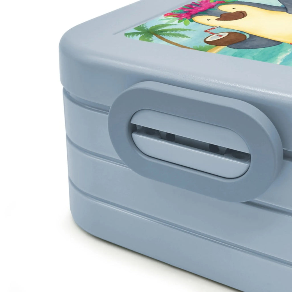 MEPAL Bentobox Pinguin Kokosnuss Design Lunchbox, Brotdose, Bentobox, Pinguin, Hawaii, Pinguine, Kokosnuss, Urlaub, Aloha