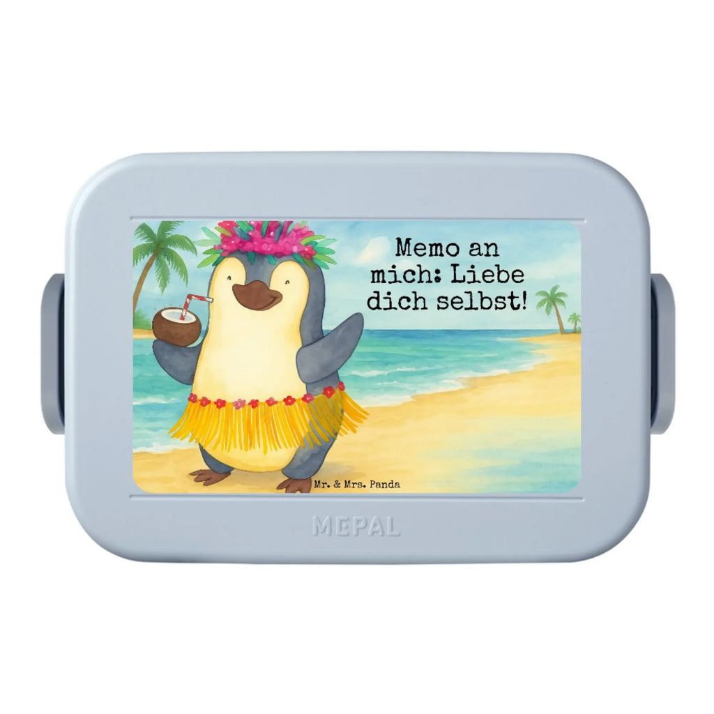 MEPAL Bentobox Pinguin Kokosnuss Design Lunchbox, Brotdose, Bentobox, Pinguin, Hawaii, Pinguine, Kokosnuss, Urlaub, Aloha
