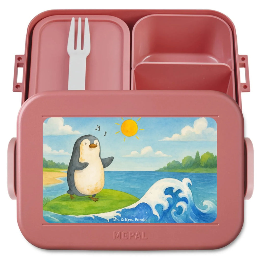 MEPAL Bentobox Pinguin Surfer Design Bentobox, Lunchbox, Brotdose, Pinguin, Portugal, Wellen, surfen, Surfer, Urlaub, Pinguine, Hawaii, Wellen reiten