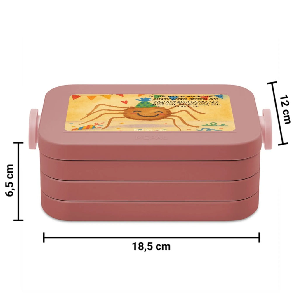 MEPAL Bentobox Spinne Agathe Party Design Bentobox, Brotdose, Lunchbox, Spinne Agathe, Spinne, Agathe, Videos, Merchandise, Wunder, Selbstliebe, Glück, Motivation