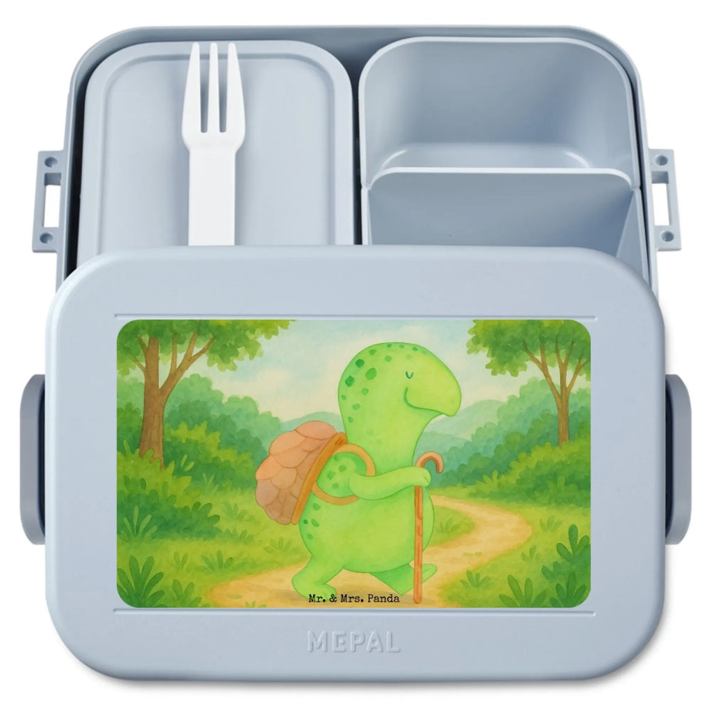 MEPAL Bentobox Schildkröte Wanderer Design Brotdose, Lunchbox, Bentobox, Schildkröte, Motivationssprüche, Neuanfang, Motivationsspruch, Motivation, Schildkröten