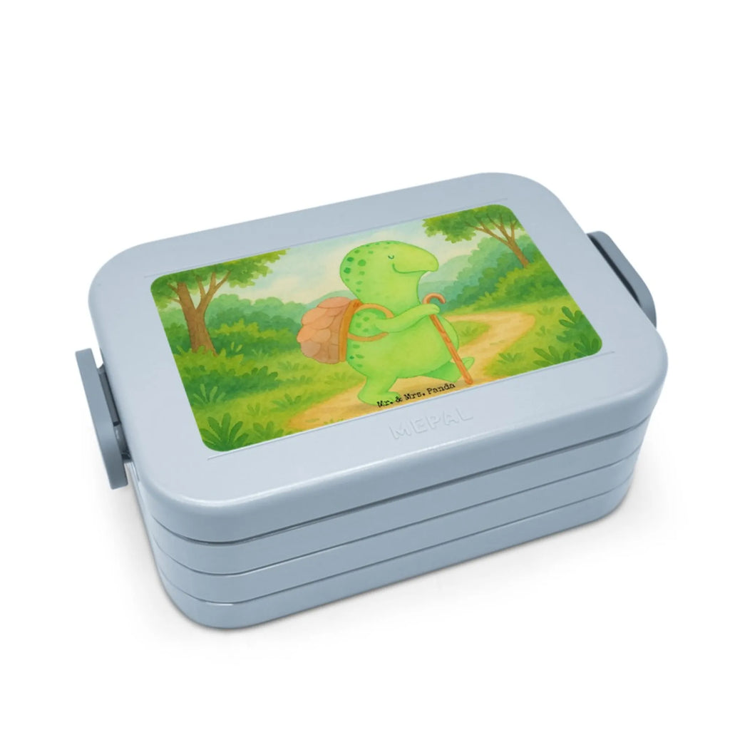 MEPAL Bentobox Schildkröte Wanderer Design Brotdose, Lunchbox, Bentobox, Schildkröte, Motivationssprüche, Neuanfang, Motivationsspruch, Motivation, Schildkröten