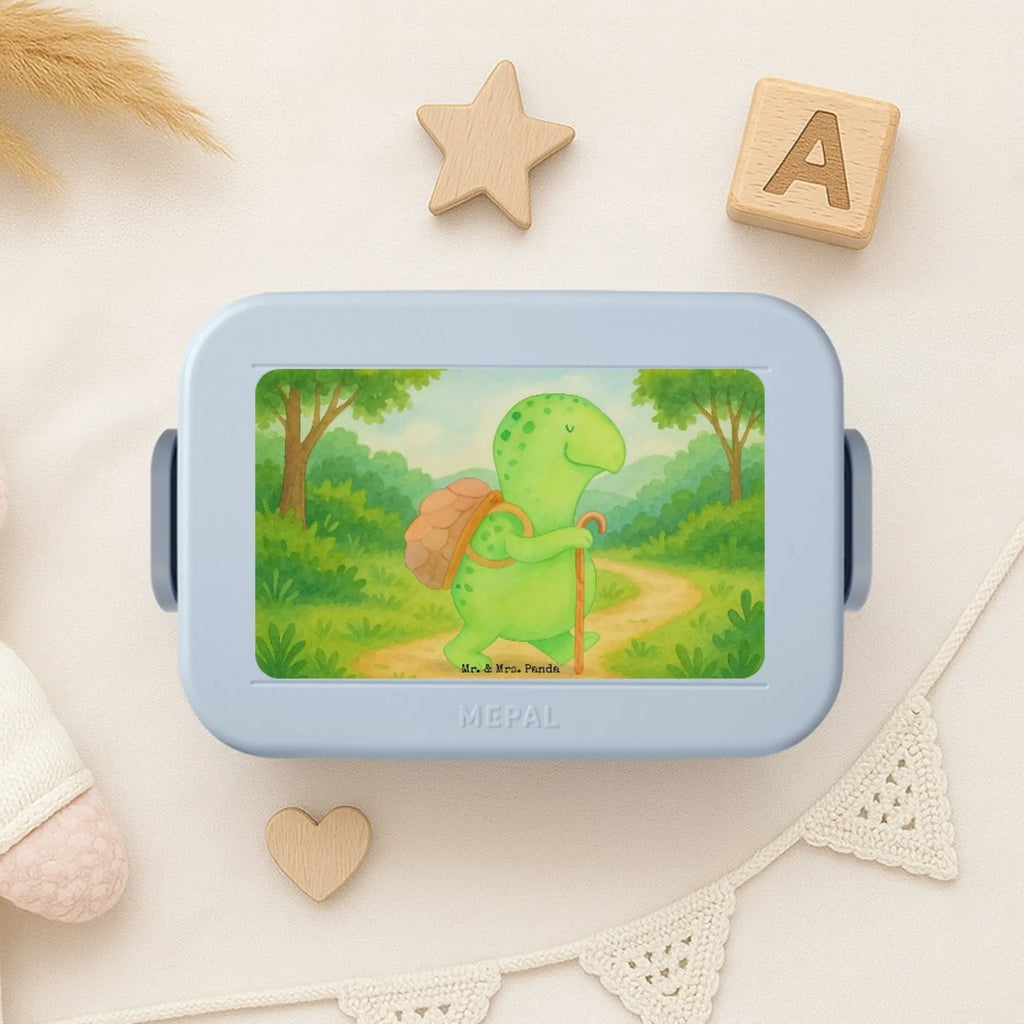 MEPAL Bentobox Schildkröte Wanderer Design Brotdose, Lunchbox, Bentobox, Schildkröte, Motivationssprüche, Neuanfang, Motivationsspruch, Motivation, Schildkröten