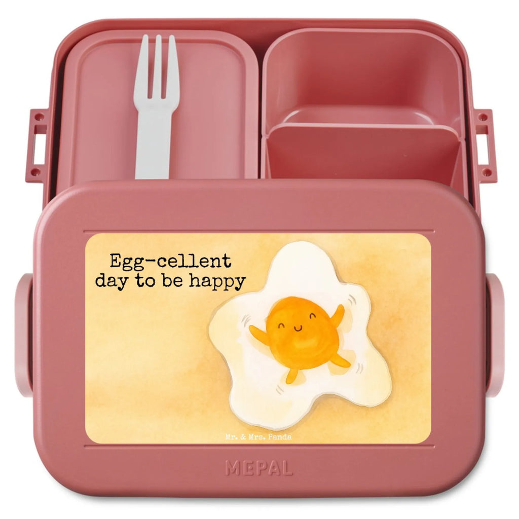 MEPAL Bentobox Spiegelei Ei Design Lunchbox, Bentobox, Brotdose, Tiermotive, Gute Laune, lustige Sprüche, Tiere, Ei, Glücklich, Tag, Spiegelei, Schön, Liebe