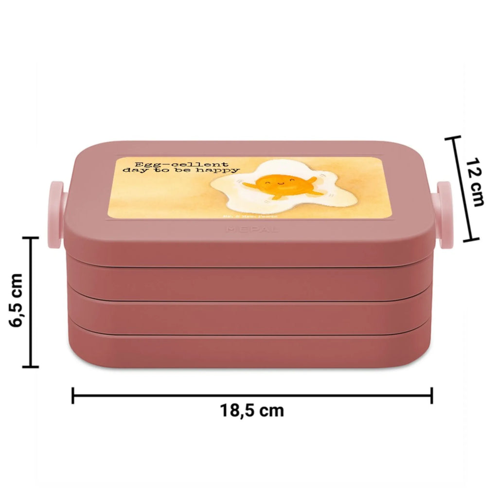 MEPAL Bentobox Spiegelei Ei Design Lunchbox, Bentobox, Brotdose, Tiermotive, Gute Laune, lustige Sprüche, Tiere, Ei, Glücklich, Tag, Spiegelei, Schön, Liebe
