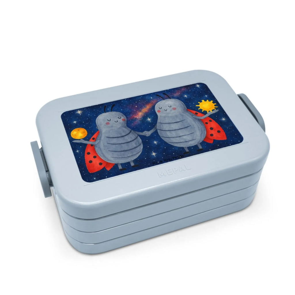 MEPAL Bentobox Sternzeichen Zwilling Design Lunchbox, Bentobox, Brotdose, Tierkreiszeichen, Sternzeichen, Horoskop, Astrologie, Aszendent, Geschenk Juni, Geburtstag Mai, Glückskäfer, Zwillinge, Zwilling Sternzeichen, Zwillingsbruder, Marienkäfer, Zwilling Geschenk, Geschenk Mai, Zwillingsschwester