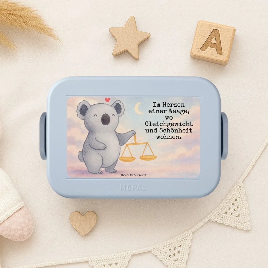 MEPAL Bentobox Waage Astrologie Design Brotdose, Bentobox, Lunchbox, Tierkreiszeichen, Sternzeichen, Horoskop, Astrologie, Aszendent, Geschenk zum Geburtstag, Geburtstagsgeschenk, Geschenk, Waage