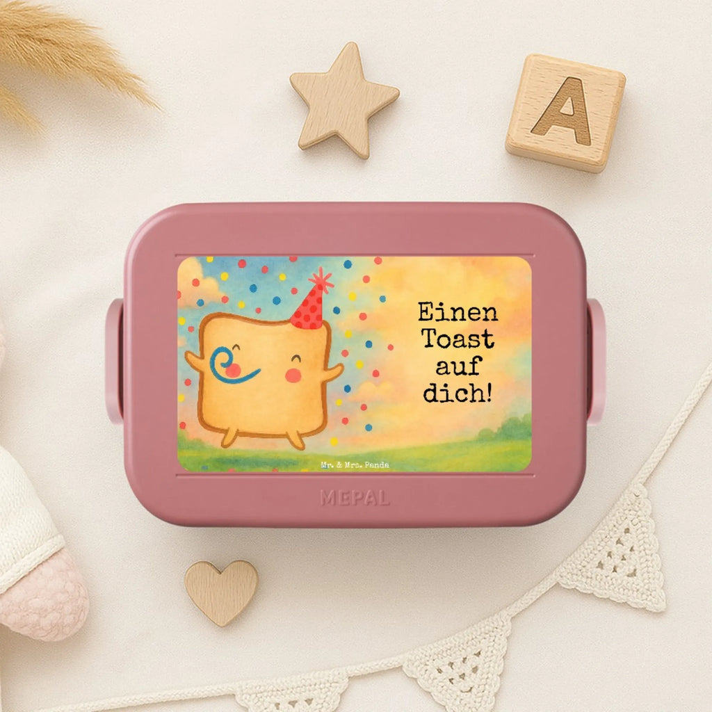 MEPAL Bentobox Toast Party Design Brotdose, Lunchbox, Bentobox, Liebe, Partner, Freund, Freundin, Ehemann, Ehefrau, Heiraten, Verlobung, Heiratsantrag, Liebesgeschenk, Jahrestag, Hocheitstag, für Ehemann, Geschenk für Freundin, Liebesbeweis, Hochzeitstag, für Männer, Geschenk für Partner, Valentinstag, Mitbringsel, Geschenk für Frauen