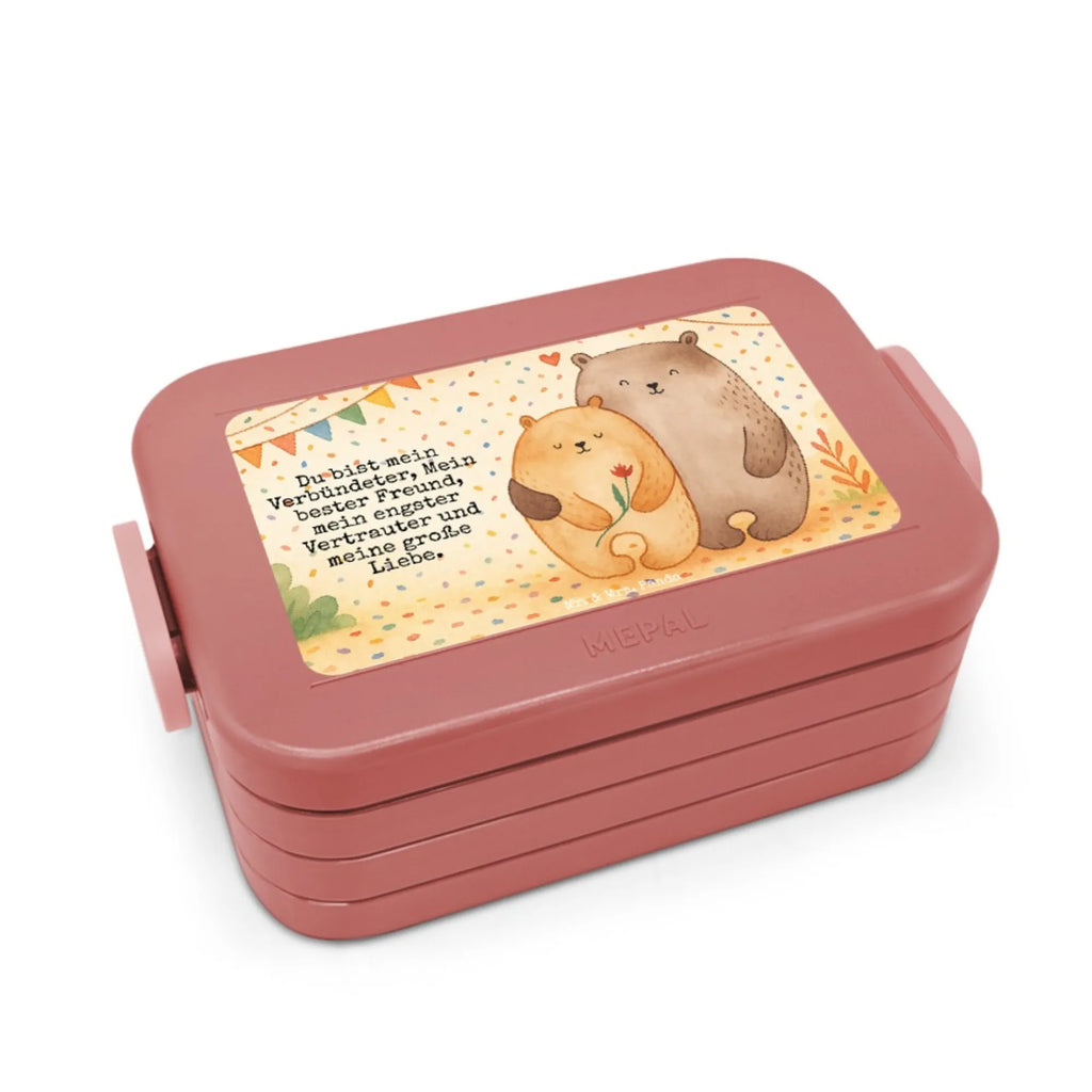 MEPAL Bentobox Bären Liebe Design Bentobox, Lunchbox, Brotdose, Liebe, Partner, Freund, Freundin, Ehemann, Ehefrau, Heiraten, Verlobung, Heiratsantrag, Liebesgeschenk, Jahrestag, Hocheitstag, Hochzeitstag, Geschenk Freund, Verliebt, Liebesbeweis, Bären, Geschenk Hochzeit, Verheiratet, Geschenk Freundin, Bärchen, Verlobt, Bär