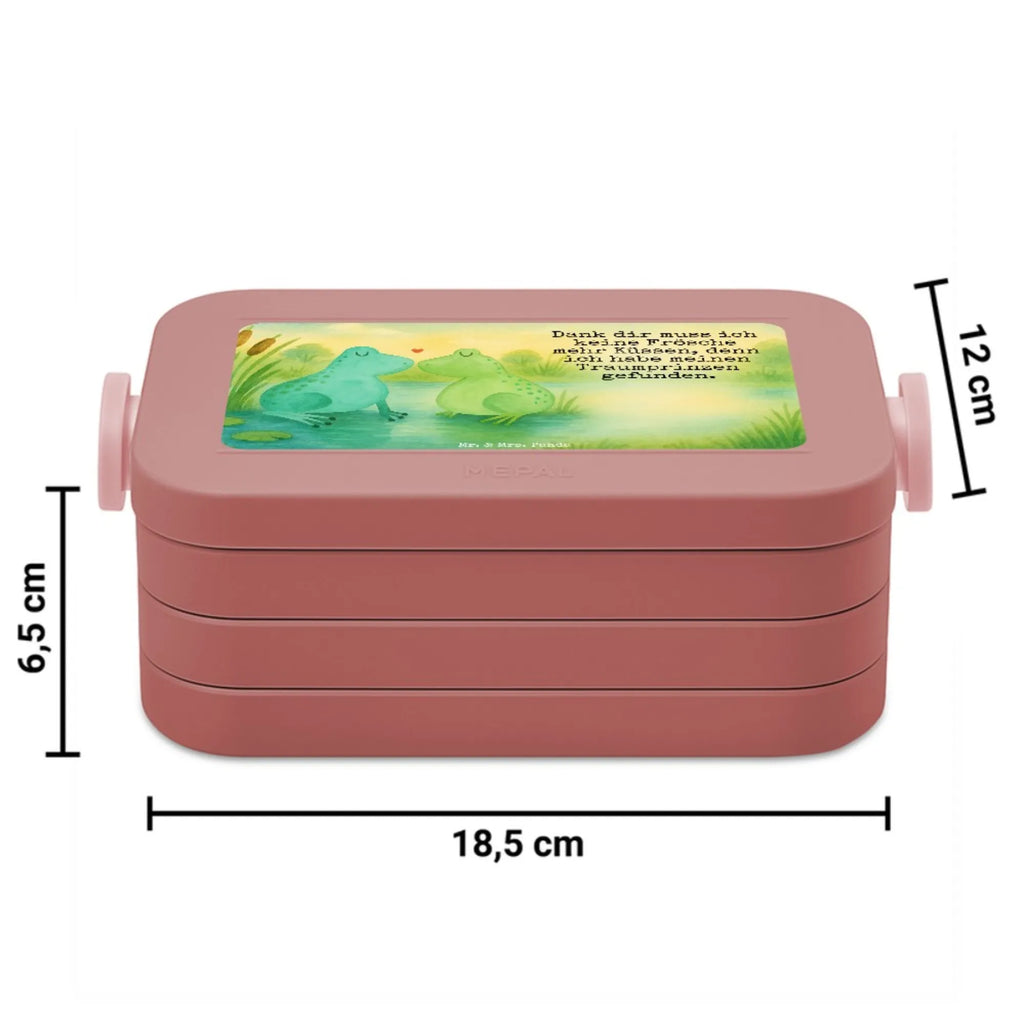 MEPAL Bentobox Frosch Liebe Design Lunchbox, Brotdose, Bentobox, Liebe, Partner, Freund, Freundin, Ehemann, Ehefrau, Heiraten, Verlobung, Heiratsantrag, Liebesgeschenk, Jahrestag, Hocheitstag, Froschkönig, Verheiratet, Frosch, Hochzeitstag, Geschenk Freundin, Liebesbeweis, Frösche, Geschenk Freund, Fröschchen, Verlobt, Geschenk Hochzeit, Verliebt