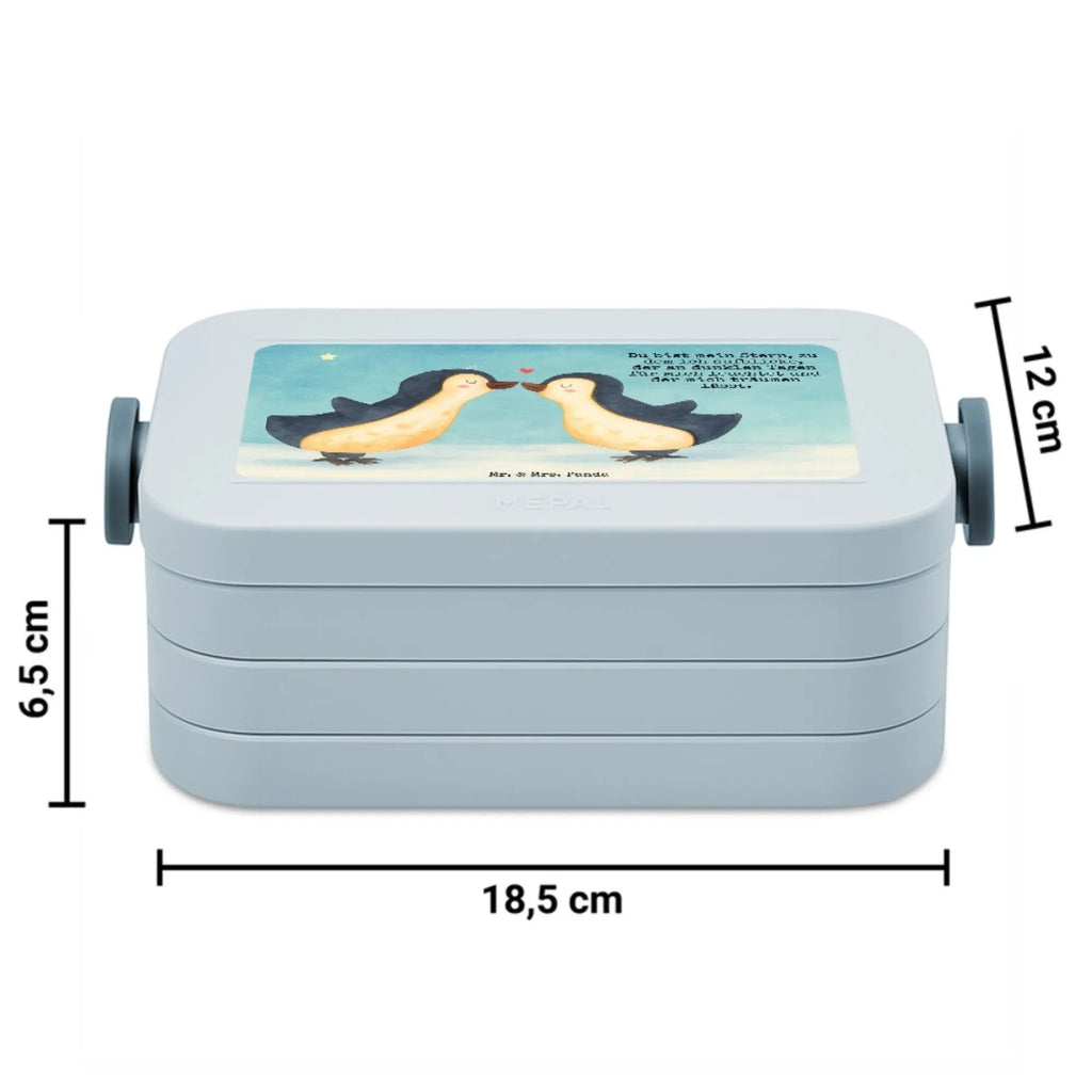 MEPAL Bentobox Pinguin Liebe Design Lunchbox, Brotdose, Bentobox, Liebe, Partner, Freund, Freundin, Ehemann, Ehefrau, Heiraten, Verlobung, Heiratsantrag, Liebesgeschenk, Jahrestag, Hocheitstag, Geschenkidee, Love, Geschenk Freundin, Liebesbeweis, Liebesspruch, Pärchen. Liebespaar, Hochzeitstag, Gastgeschenk, Pinguine, Pinguin Paar, Hochzeit, Verlobte, Geschenk Freund, Paar, Verlobter, Geschenk Hochzeitstag, Pinguin Liebe, Pinguin, Pinguinpaar