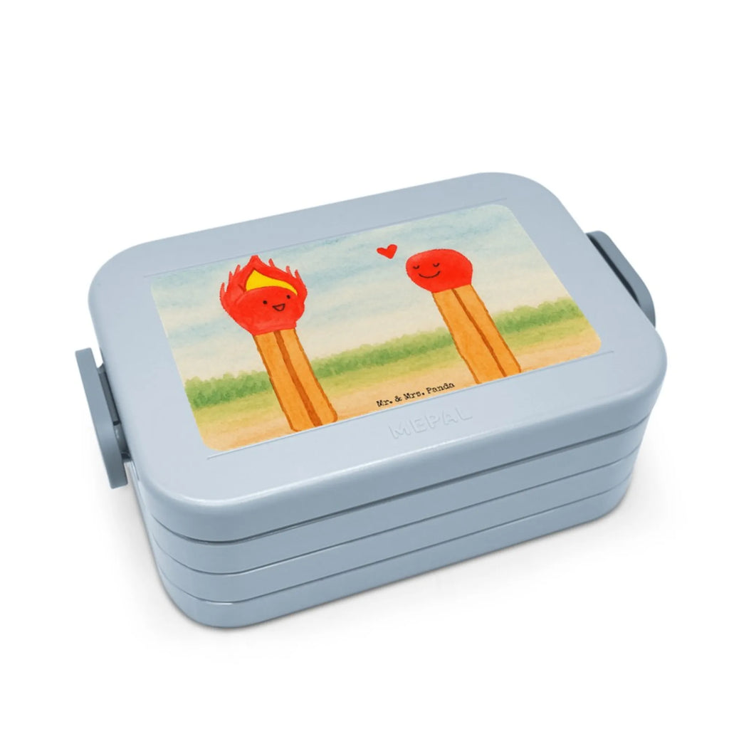 MEPAL Bentobox Streichhölzer Design Brotdose, Lunchbox, Bentobox, Liebe, Partner, Freund, Freundin, Ehemann, Ehefrau, Heiraten, Verlobung, Heiratsantrag, Liebesgeschenk, Jahrestag, Hocheitstag, Streichhölzer
