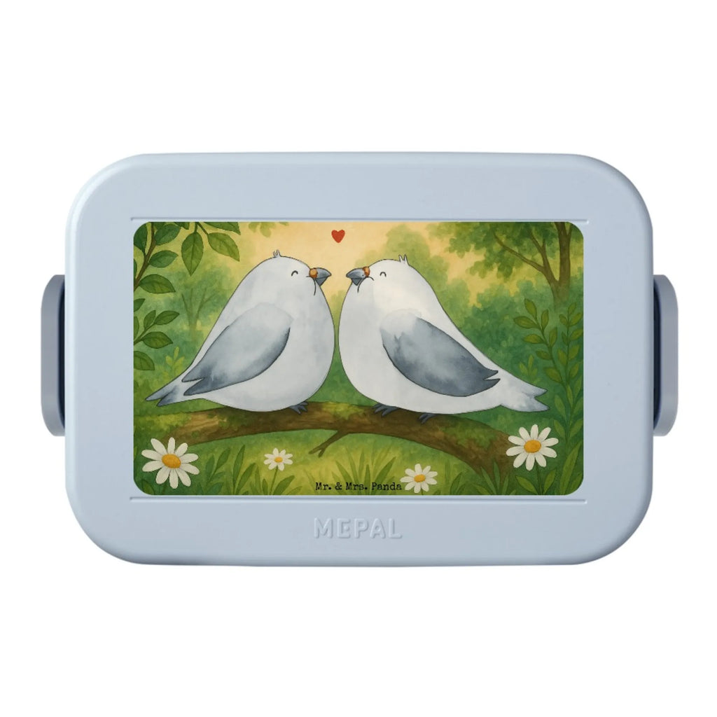 MEPAL Bentobox Turteltauben Liebe Design Brotdose, Bentobox, Lunchbox, Liebe, Partner, Freund, Freundin, Ehemann, Ehefrau, Heiraten, Verlobung, Heiratsantrag, Liebesgeschenk, Jahrestag, Hocheitstag, Verheiratet, Verliebt, Liebesbeweis, Hochzeitstag, Tauben, Turteltauben, Geschenk Freundin, Geschenk Hochzeit, Geschenk Freund, Turteltäubchen, Verlobt