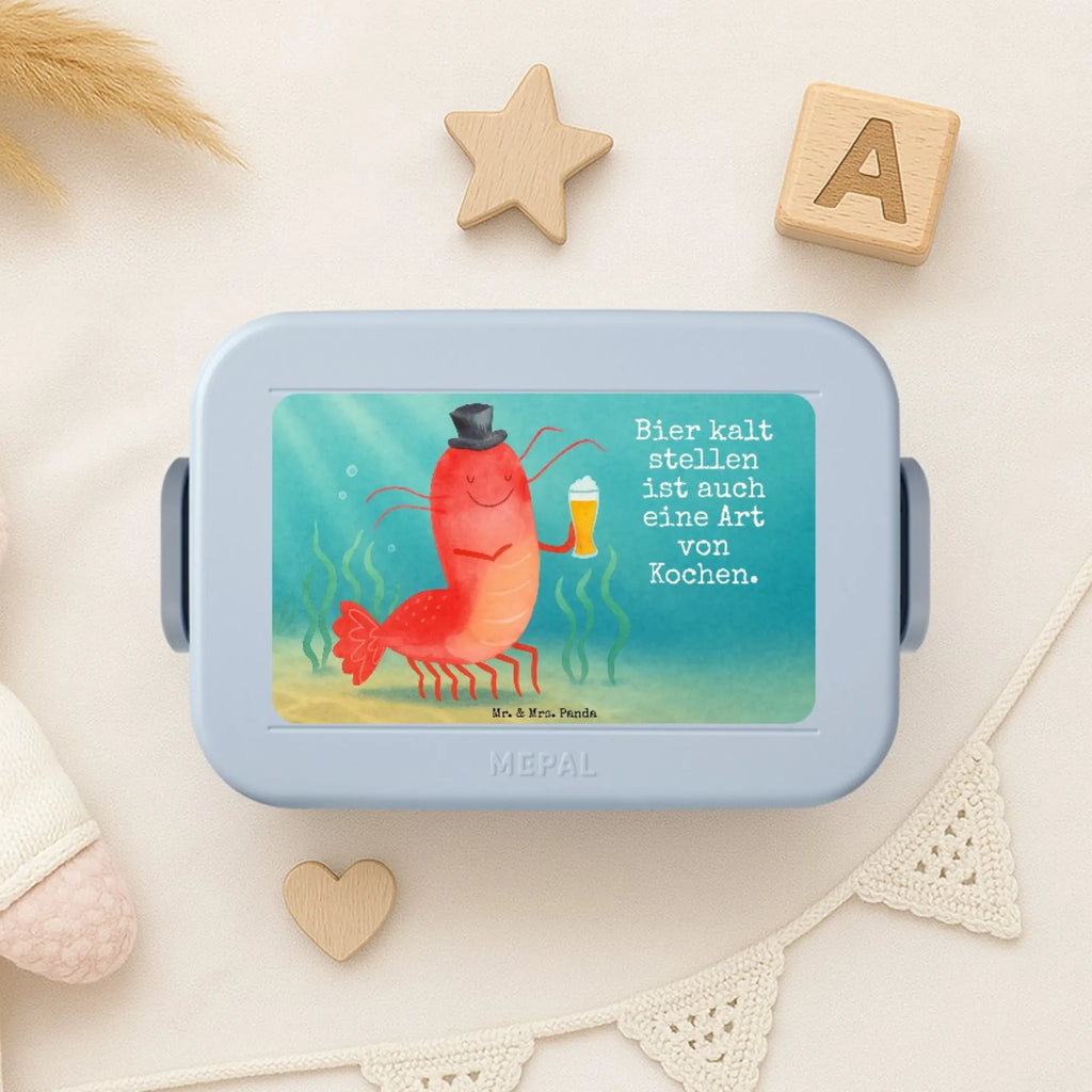 MEPAL Bentobox Hummer Weizen Design Lunchbox, Brotdose, Bentobox, Meerestiere, Meer, Urlaub, Garnelen, Bierliebhaber, Junggeselle, Junggesellin, Kneipe, Gasthaus, Kochen, Männerhaushalt, Garnele, Wirtschaft, Bier