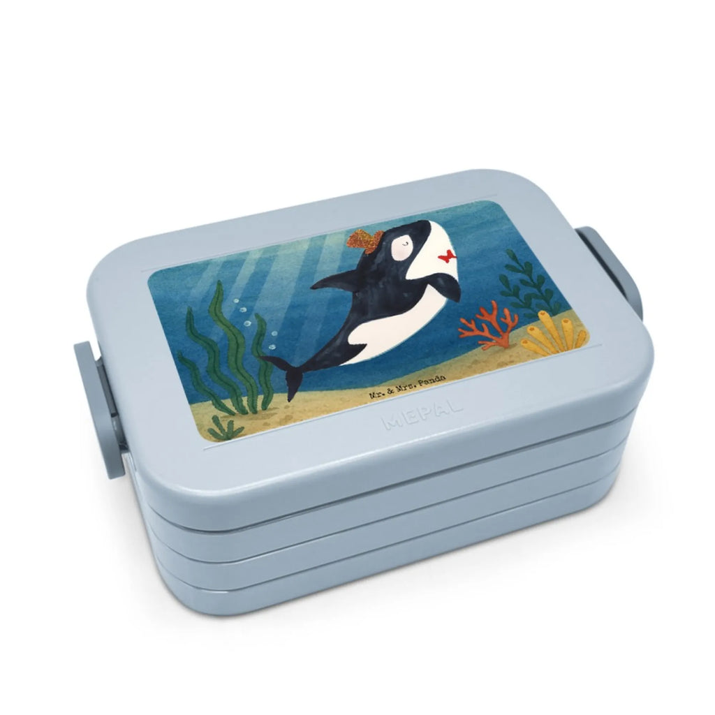 MEPAL Bentobox Orca Zylinder Design Brotdose, Lunchbox, Bentobox, Meerestiere, Meer, Urlaub, Glückwunsch, Glitter, Feier, Orca, Konfetti, Glitzer, Geburtstag, Fest, Fete, Narwal