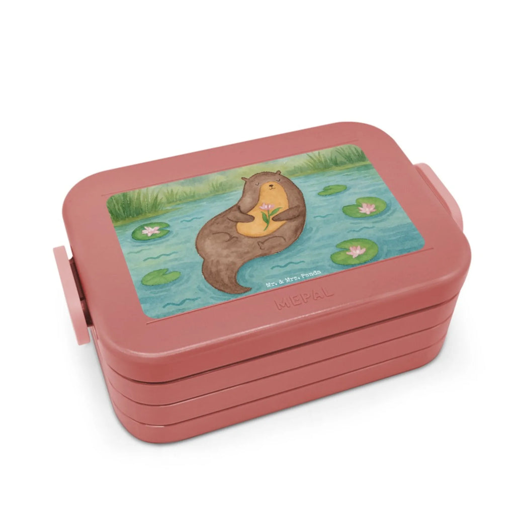 MEPAL Bentobox Otter Seerose Design Brotdose, Lunchbox, Bentobox, Otter, Fischotter, Seeotter, Otter Seeotter See Otter