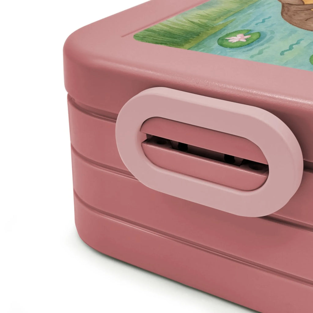 MEPAL Bentobox Otter Seerose Design Brotdose, Lunchbox, Bentobox, Otter, Fischotter, Seeotter, Otter Seeotter See Otter