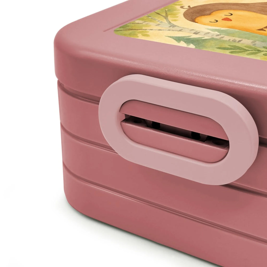 MEPAL Bentobox Eule Zufrieden Design Bentobox, Brotdose, Lunchbox, Eule, Romantisch, Spruch schön, Geschenk Hochzeitstag, Eule deko, Owl, Eule Spruch, Wortspiel lustig, Liebe Spruch