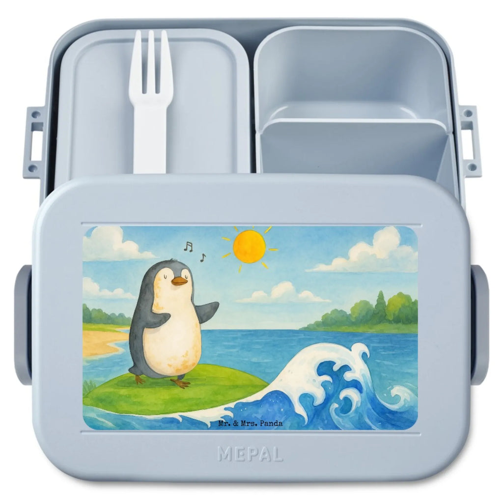 MEPAL Bentobox Pinguin Surfer Design Bentobox, Lunchbox, Brotdose, Pinguin, Portugal, Wellen, surfen, Surfer, Urlaub, Pinguine, Hawaii, Wellen reiten