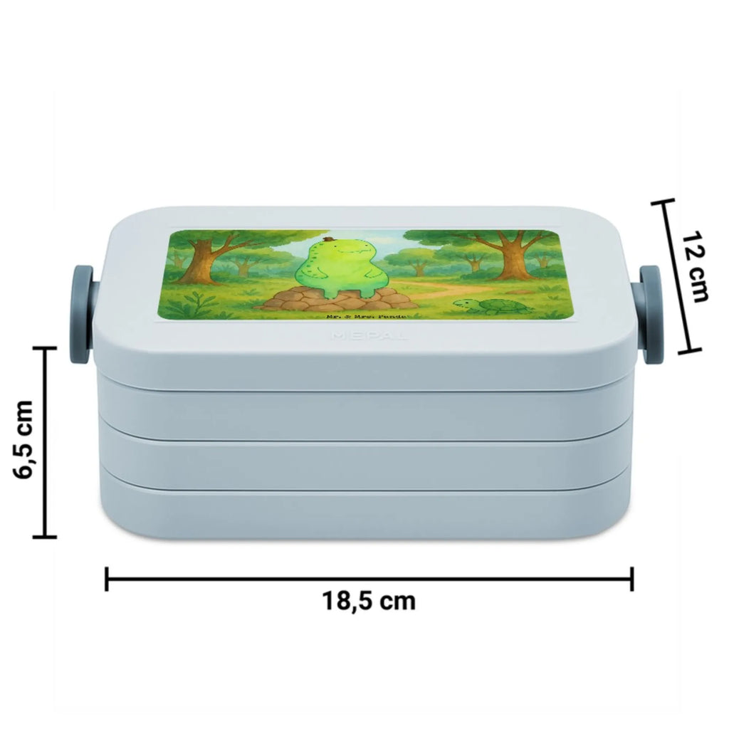 MEPAL Bentobox Schildkröte Pause Design Bentobox, Lunchbox, Brotdose, Schildkröte, Achtsamkeit, achtsam, Entschleunigen