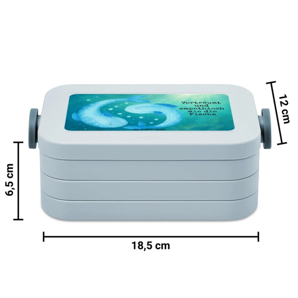 MEPAL Bentobox Sternzeichen Fische Design Brotdose, Lunchbox, Bentobox, Tierkreiszeichen, Sternzeichen, Horoskop, Astrologie, Aszendent, Geschenk März, Fisch, Fische Geschenk, Geburtstag Februar, Geschenk Februar, Geburtstag März, Fische Sternbild, Fische Sternzeichen