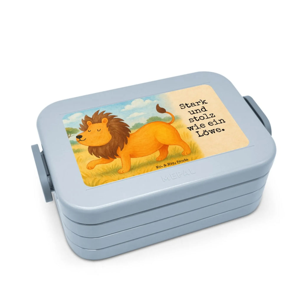 MEPAL Bentobox Sternzeichen Löwe Design Bentobox, Lunchbox, Brotdose, Tierkreiszeichen, Sternzeichen, Horoskop, Astrologie, Aszendent, Löwe Sternzeichen, Geschenk Juli, Geburtstag Juli, Geschenk August, Löwe Geschenk, König der Tiere, Geburtstag August