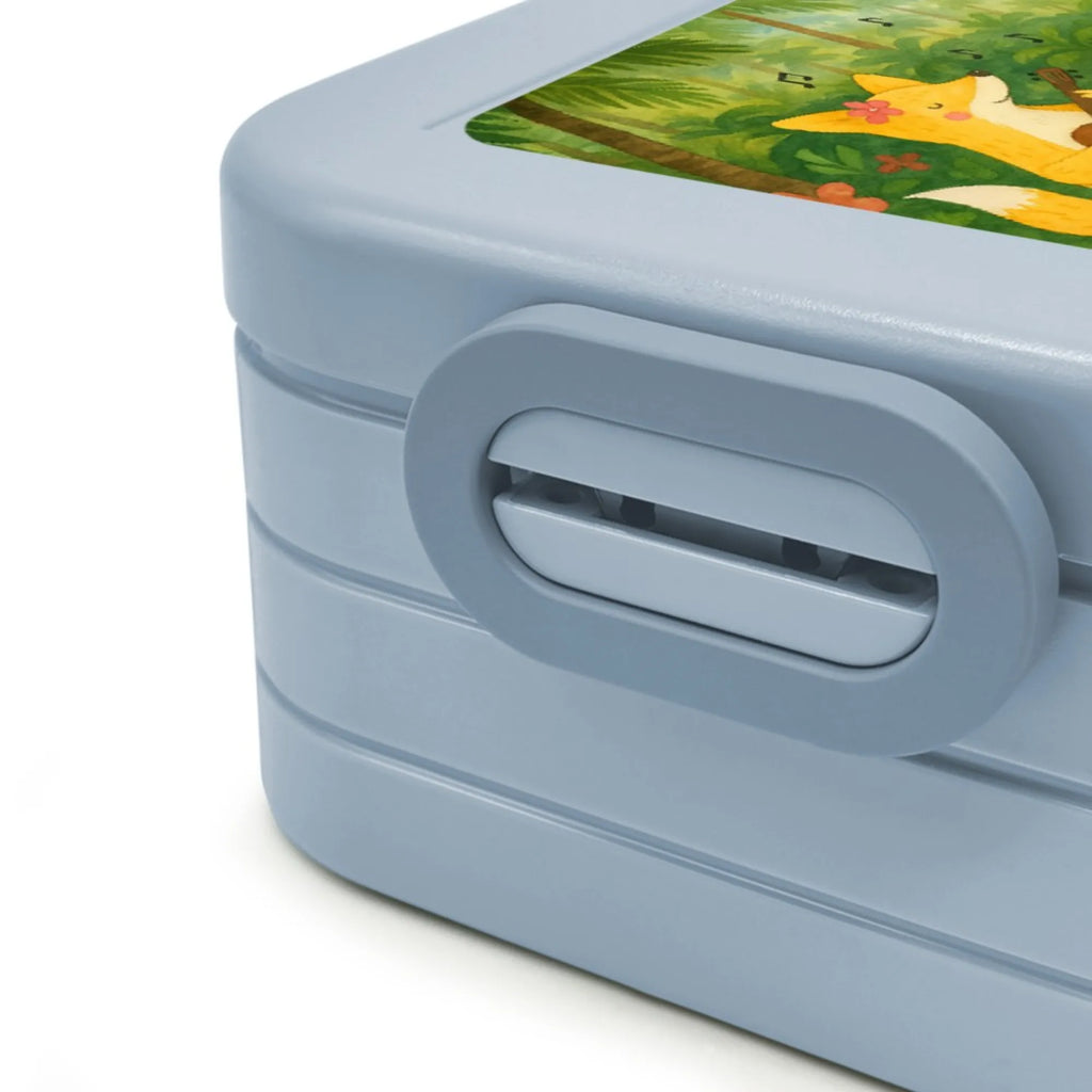 MEPAL Bentobox Waldtiere Aloha Design Brotdose, Lunchbox, Bentobox, Tiermotive, Gute Laune, lustige Sprüche, Tiere, Wald, Tanzen, Leben, Hase, Lachen, Aloha, Waldtiere, Bär, Igel, Musik