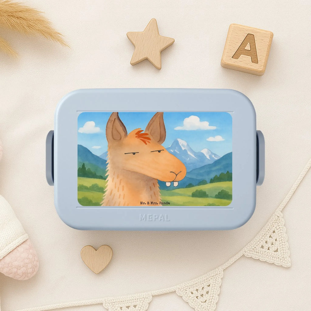MEPAL Bentobox Lamakopf Genervt Design Lunchbox, Brotdose, Bentobox, Lama, Alpaka, Lamas, Büro, Büroalltag, Azubi, Chef, Chefin, genervt sein, Partnerin, Freundin, beste Freundin, Recht haben