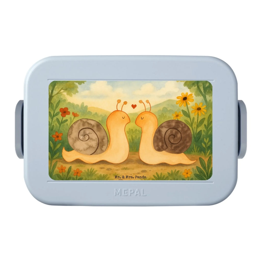 MEPAL Bentobox Schnecken Liebe Design Lunchbox, Brotdose, Bentobox, Liebe, Partner, Freund, Freundin, Ehemann, Ehefrau, Heiraten, Verlobung, Heiratsantrag, Liebesgeschenk, Jahrestag, Hocheitstag