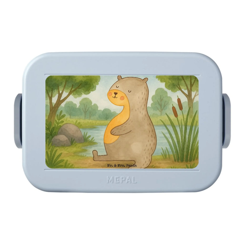 MEPAL Bentobox Otter Bauch Design Lunchbox, Bentobox, Brotdose, Otter, Fischotter, Seeotter, Otter Seeotter See Otter