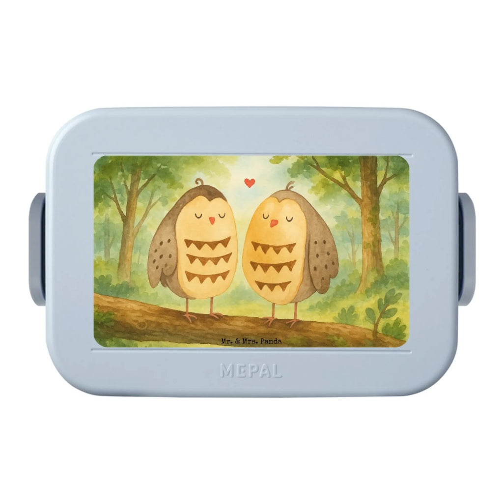 MEPAL Bentobox Eulen Liebe Design Bentobox, Brotdose, Lunchbox, Eule, Liebe Spruch, Liebe, Owl, Wortspiel lustig, Freundin Geschenk, All you need is love, Eule Deko, Freund, Hochzeit Spruch