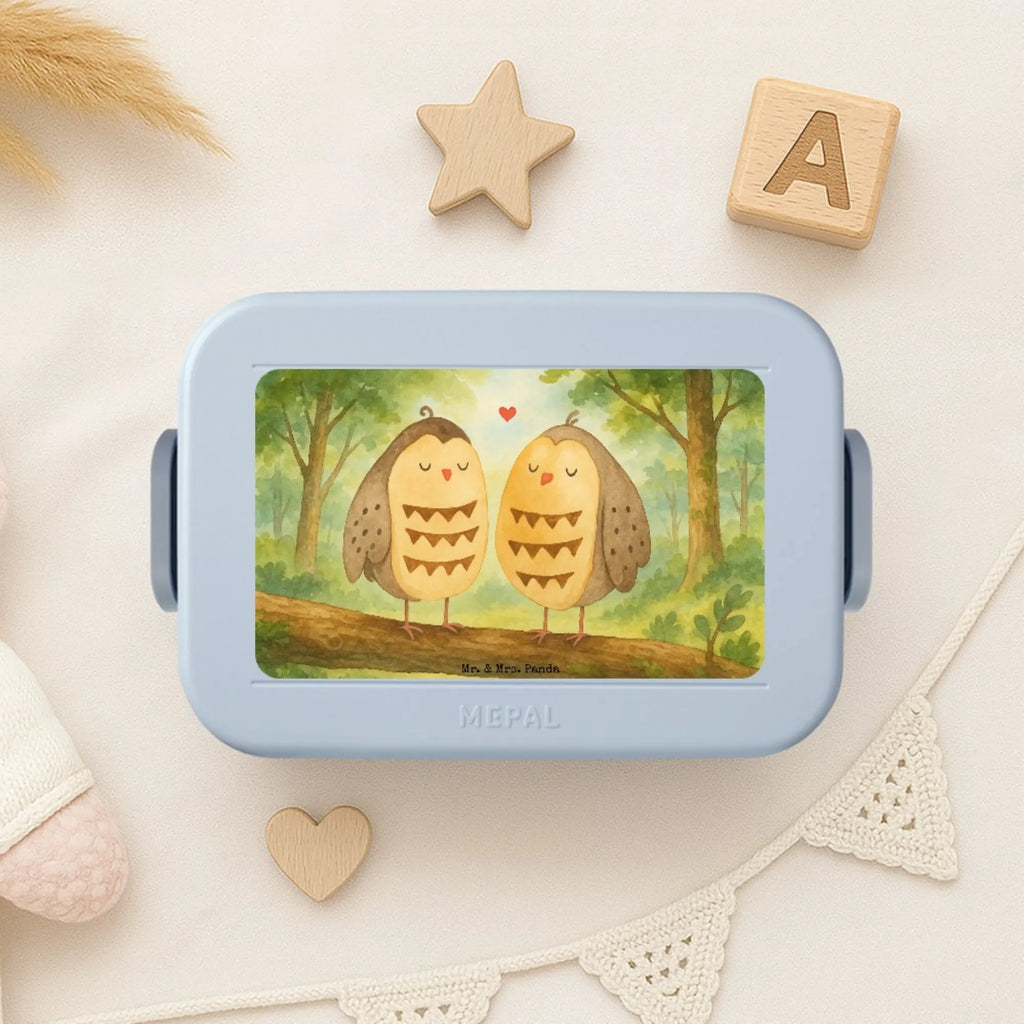 MEPAL Bentobox Eulen Liebe Design Bentobox, Brotdose, Lunchbox, Eule, Liebe Spruch, Liebe, Owl, Wortspiel lustig, Freundin Geschenk, All you need is love, Eule Deko, Freund, Hochzeit Spruch