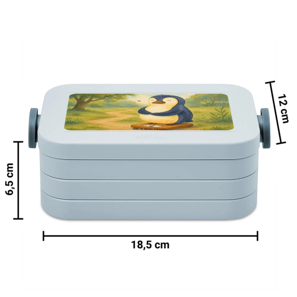 MEPAL Bentobox Pinguin Diät Design Lunchbox, Brotdose, Bentobox, Pinguin, Diät, Abnehmen, Körperliebe, Abspecken, Selbstrespekt, Motivation, Selbstliebe, Gewicht, Pinguine