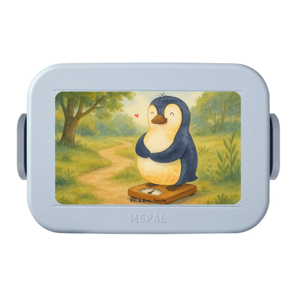 MEPAL Bentobox Pinguin Diät Design Lunchbox, Brotdose, Bentobox, Pinguin, Diät, Abnehmen, Körperliebe, Abspecken, Selbstrespekt, Motivation, Selbstliebe, Gewicht, Pinguine