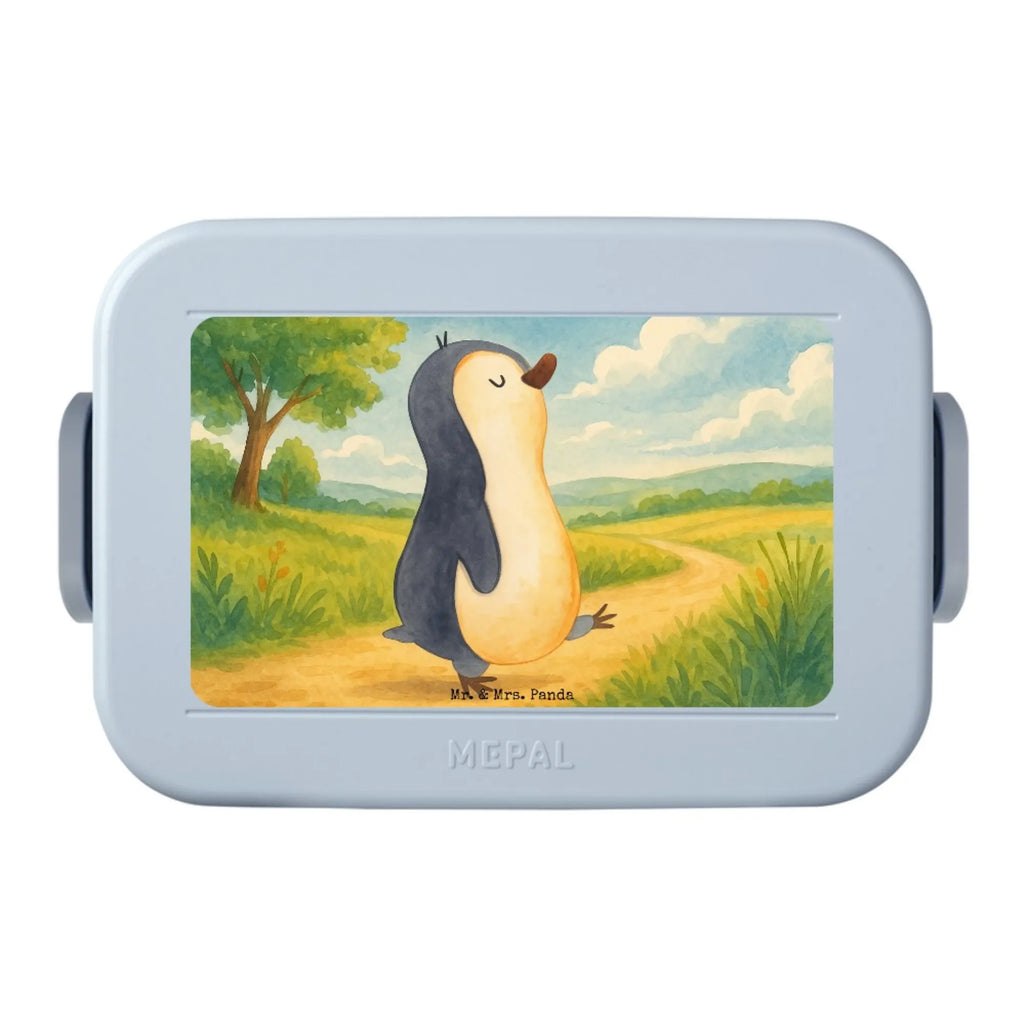 MEPAL Bentobox Pinguin marschieren Design Lunchbox, Brotdose, Bentobox, Pinguin, Schwester, Langschläfer, Frühaufsteher, Familie, Bruder, Pinguine