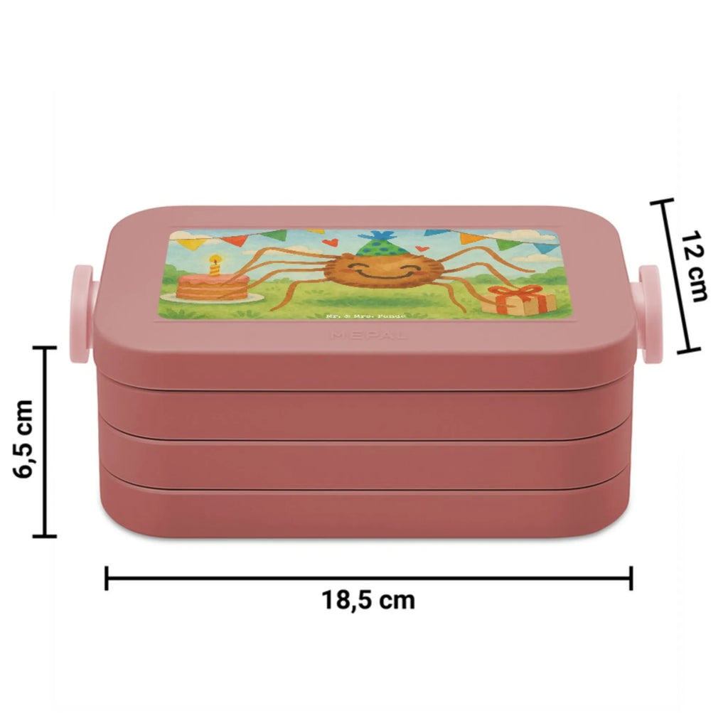 MEPAL Bentobox Spinne Agathe Party Design Bentobox, Brotdose, Lunchbox, Spinne Agathe, Spinne, Agathe, Videos, Merchandise, Wunder, Selbstliebe, Glück, Motivation