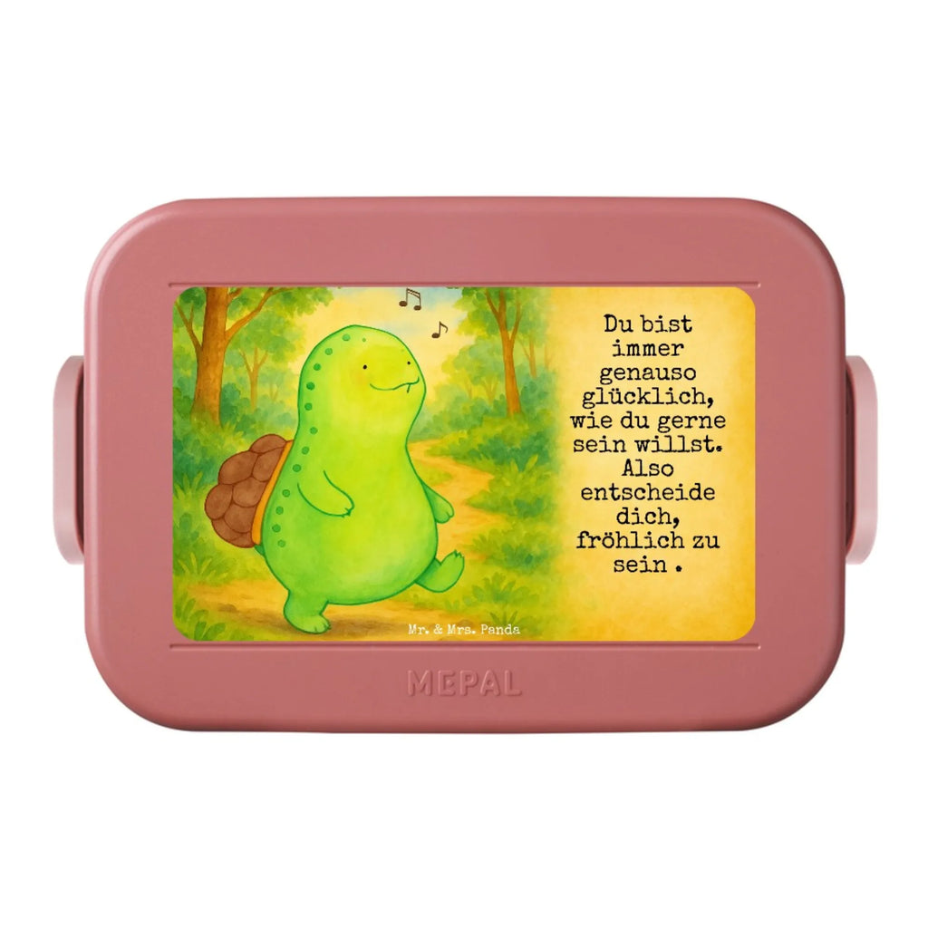 MEPAL Bentobox Schildkröte Pfeifen Design Bentobox, Brotdose, Lunchbox, Schildkröte, Schildi, Schildkröten, Lebensfreude, Motivation, Depression, fröhlich, Neuanfang, Trennung, Glück
