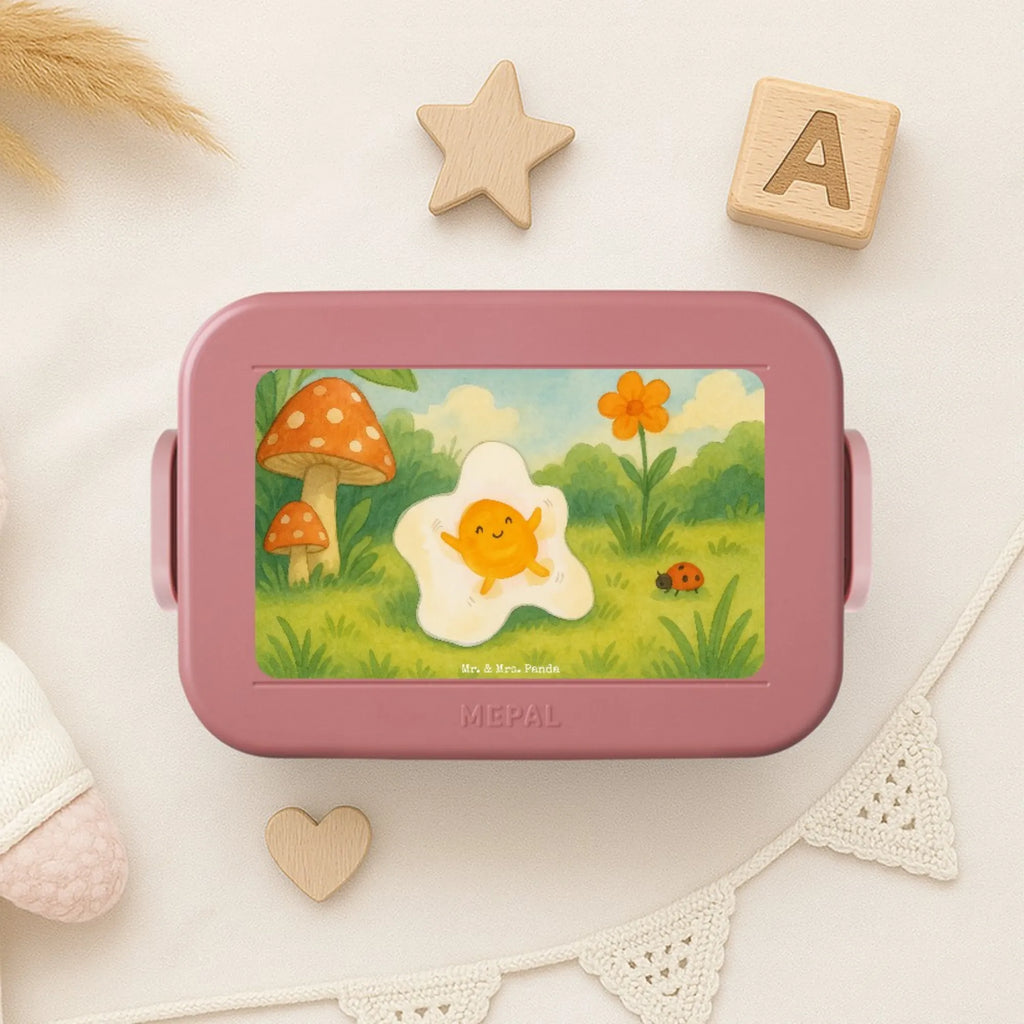 MEPAL Bentobox Spiegelei Ei Design Lunchbox, Bentobox, Brotdose, Tiermotive, Gute Laune, lustige Sprüche, Tiere, Ei, Glücklich, Tag, Spiegelei, Schön, Liebe