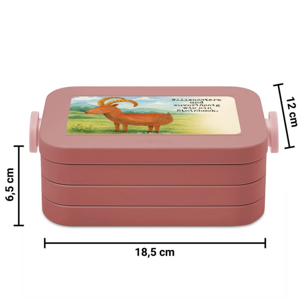MEPAL Bentobox Sternzeichen Steinbock Design Bentobox, Lunchbox, Brotdose, Tierkreiszeichen, Sternzeichen, Horoskop, Astrologie, Aszendent, Ziege, Steinbock Geschenk, Steinbock Sternzeichen, Steinböcke, Geschenk Dezember, Geburtstag Dezember, Geschenk Januar, Geburtstag Januar, Bock