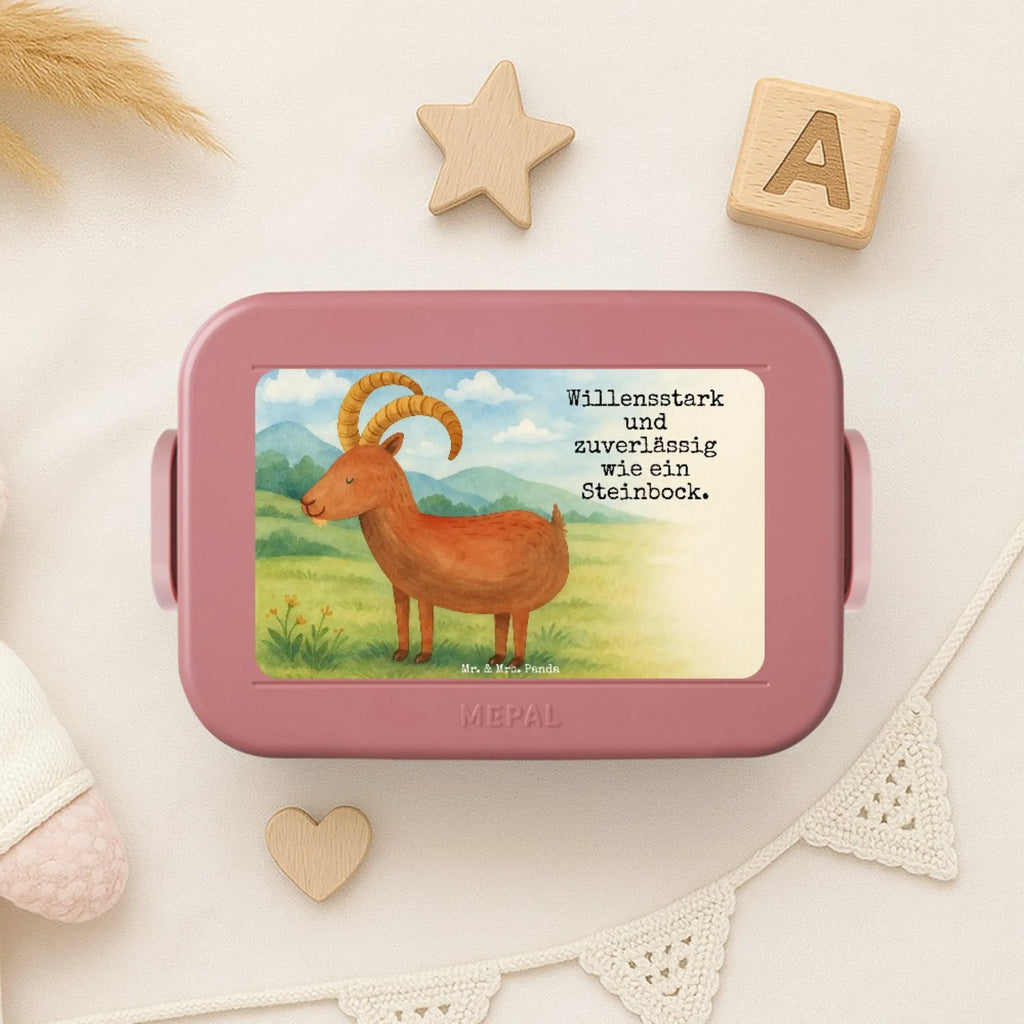 MEPAL Bentobox Sternzeichen Steinbock Design Bentobox, Lunchbox, Brotdose, Tierkreiszeichen, Sternzeichen, Horoskop, Astrologie, Aszendent, Ziege, Steinbock Geschenk, Steinbock Sternzeichen, Steinböcke, Geschenk Dezember, Geburtstag Dezember, Geschenk Januar, Geburtstag Januar, Bock