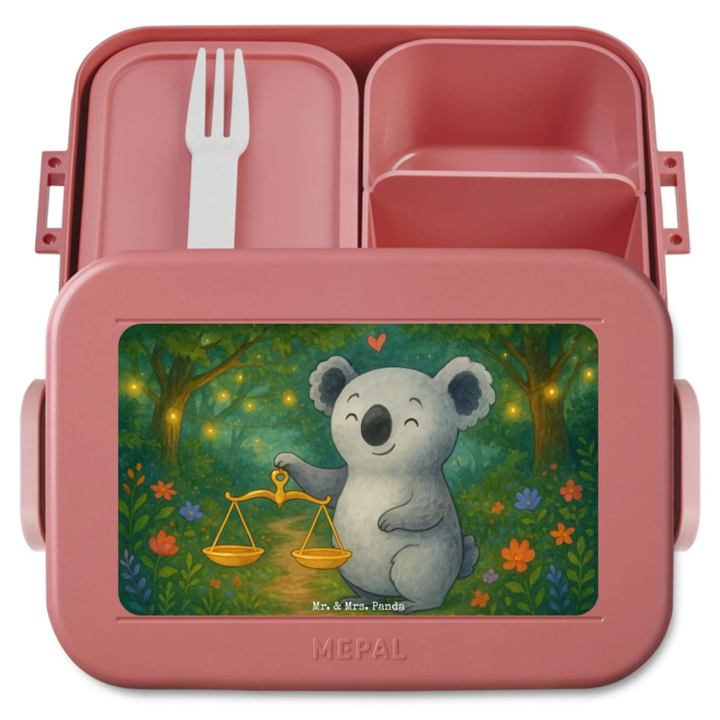 MEPAL Bentobox Waage Astrologie Design Brotdose, Bentobox, Lunchbox, Tierkreiszeichen, Sternzeichen, Horoskop, Astrologie, Aszendent, Geschenk zum Geburtstag, Geburtstagsgeschenk, Geschenk, Waage