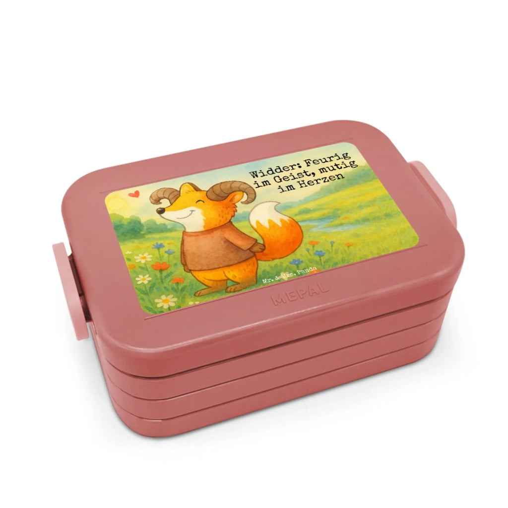 MEPAL Bentobox Widder Astologie Design Lunchbox, Bentobox, Brotdose, Tierkreiszeichen, Sternzeichen, Horoskop, Astrologie, Aszendent, Geburtstagsgeschenk, Geschenk, Widder