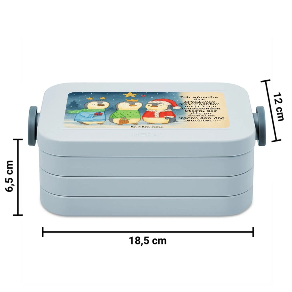 MEPAL Bentobox Winterzeit Heilige drei Könige Design Bentobox, Lunchbox, Brotdose, Winter, Weihnachten, Weihnachtsdeko, Nikolaus, Advent, Heiligabend, Wintermotiv, Weihnachtsmann, Heilige drei Könige, Weihnachtszeit, Weihnachtstage