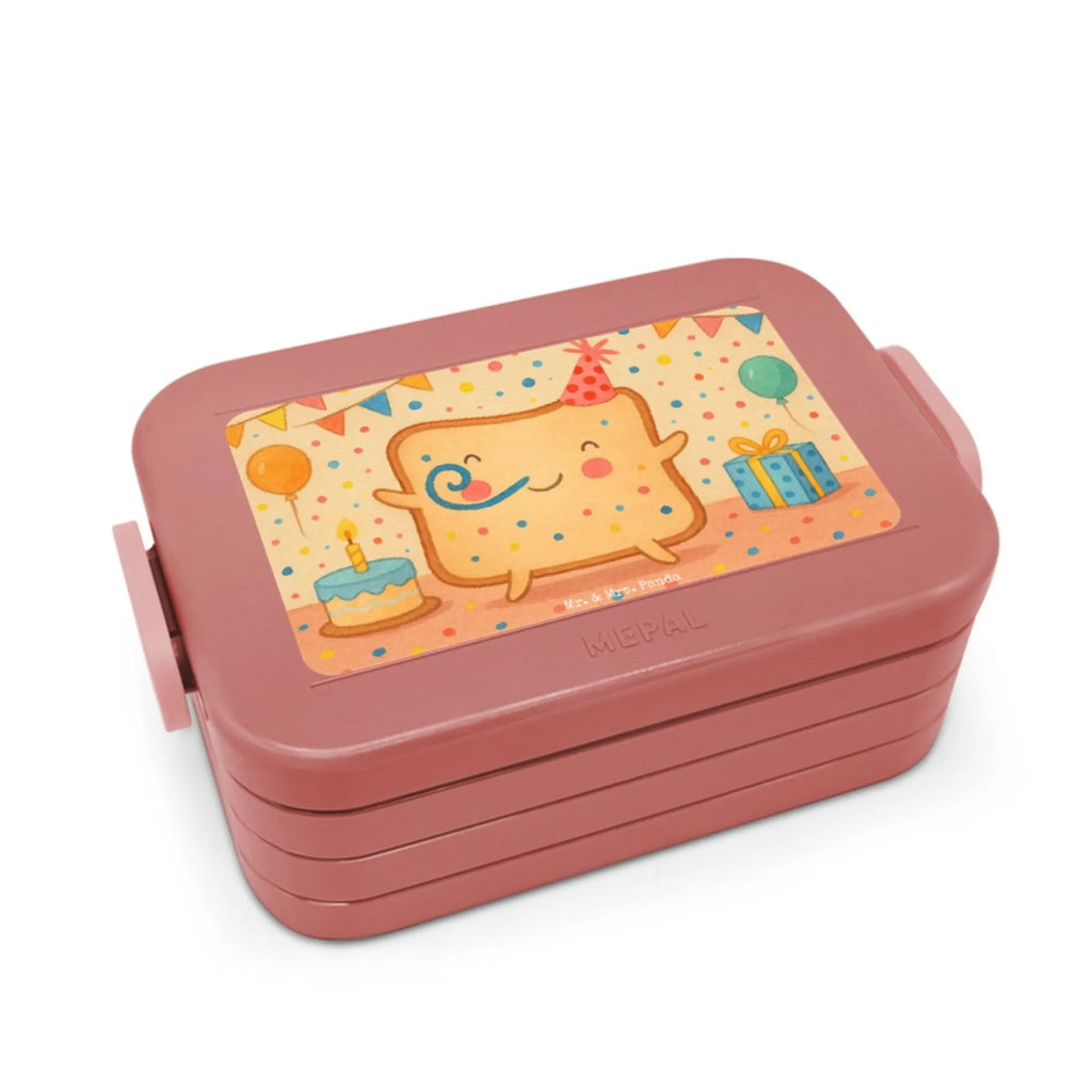 MEPAL Bentobox Toast Party Design Brotdose, Lunchbox, Bentobox, Liebe, Partner, Freund, Freundin, Ehemann, Ehefrau, Heiraten, Verlobung, Heiratsantrag, Liebesgeschenk, Jahrestag, Hocheitstag, für Ehemann, Geschenk für Freundin, Liebesbeweis, Hochzeitstag, für Männer, Geschenk für Partner, Valentinstag, Mitbringsel, Geschenk für Frauen