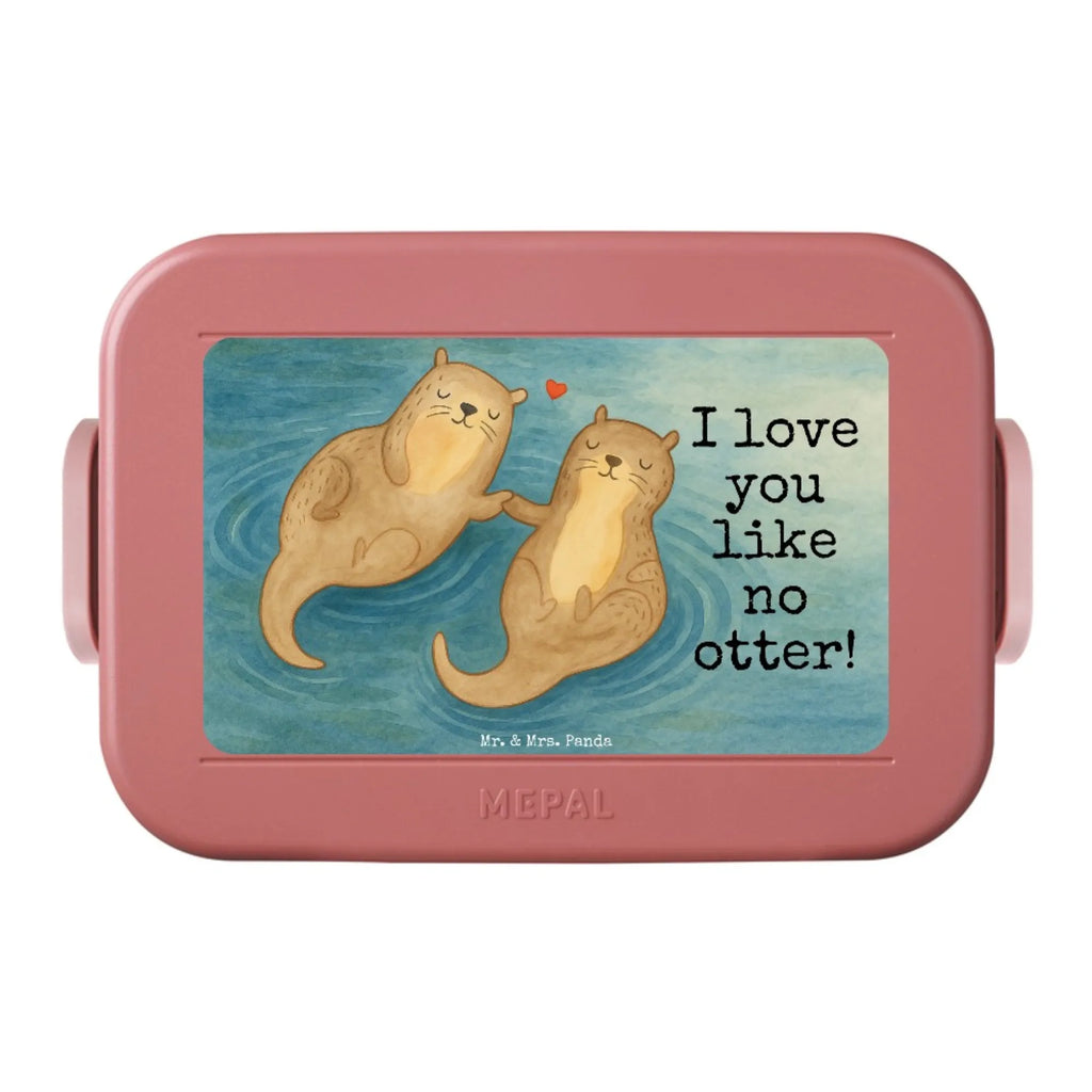 MEPAL Bentobox Otter Hände halten Design Brotdose, Lunchbox, Bentobox, Otter, Fischotter, Seeotter, Otter Seeotter See Otter