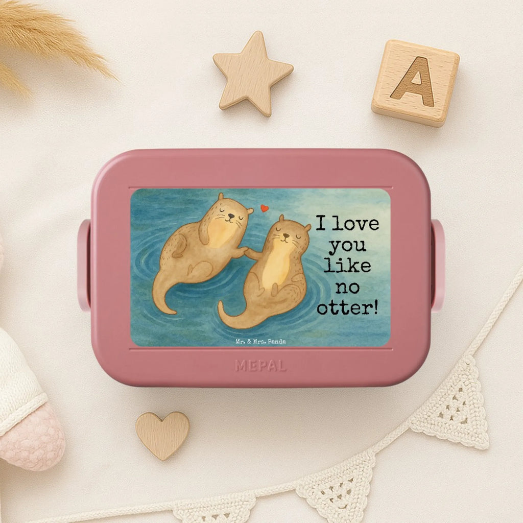 MEPAL Bentobox Otter Hände halten Design Brotdose, Lunchbox, Bentobox, Otter, Fischotter, Seeotter, Otter Seeotter See Otter