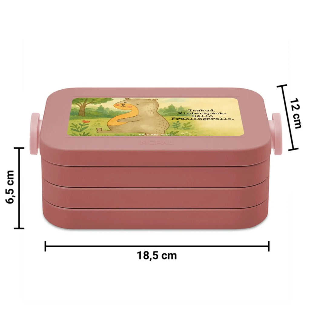 MEPAL Bentobox Otter Bauch Design Lunchbox, Bentobox, Brotdose, Otter, Fischotter, Seeotter, Otter Seeotter See Otter