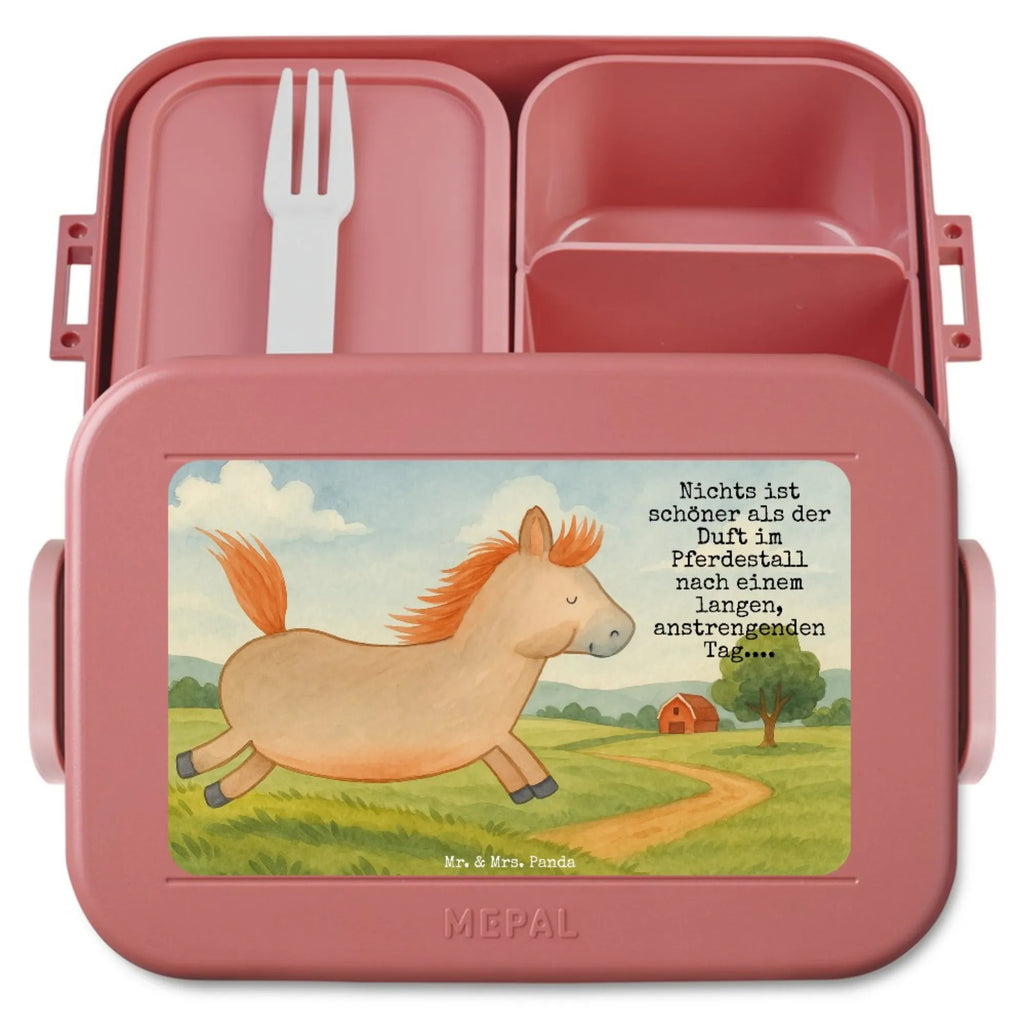 MEPAL Bentobox Pferd Springen Design Lunchbox, Bentobox, Brotdose, Bauernhof, Hoftiere, Landwirt, Landwirtin, reiten, Pferde, Pony, ausreiten, Stall, Pferdestall, Pferd, Pferdebesitzer