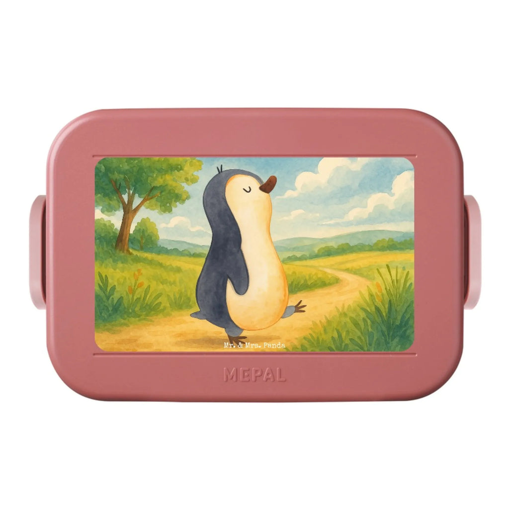 MEPAL Bentobox Pinguin marschieren Design Lunchbox, Brotdose, Bentobox, Pinguin, Schwester, Langschläfer, Frühaufsteher, Familie, Bruder, Pinguine